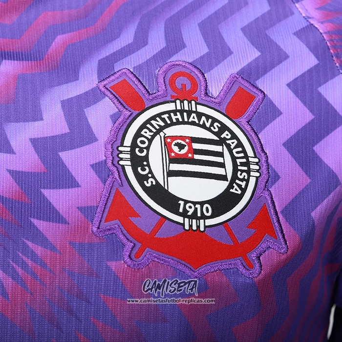 Camiseta Corinthians Portero 2026-2027 Purpura Tailandia
